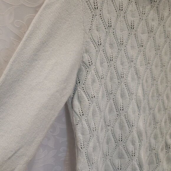 JACOB Sweater Turtle Neck  Ladies Women's Size Large Light Blue Angora mix - Picture 3 of 10